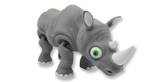 Nosorožec - Příběh naší postavičky