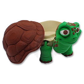 Želva obrovská s tajnou skrýší