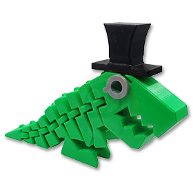 Dinosaurus s kloboukem