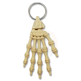 Přívěsek na klíče Ruka Kostlivce