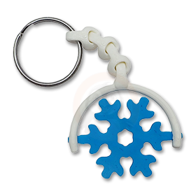 Přívěsek na klíče Vločka