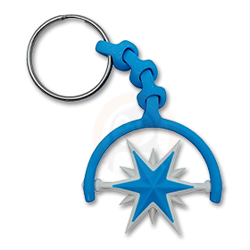 Přívěsek na klíče Hvězda