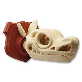 Dekorace na zeď Stegosaurus