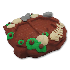 Stojan ke kostře Spinosaura