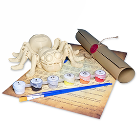 Pavouk - Kreativní 3D Omalovánka