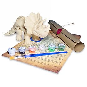 Triceratops - Kreativní 3D Omalovánka