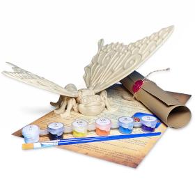 Motýl - Kreativní 3D Omalovánka