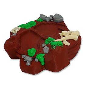 Stojan ke kostře Raptora