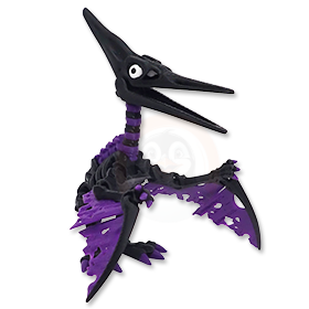 Kostra Pterodaktyla s očima