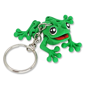 Přívěsek na klíče Žabička