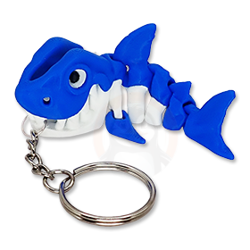 Přívěsek na klíče Žralok kostlivec