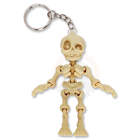 Přívěsek na klíče Kostlivec