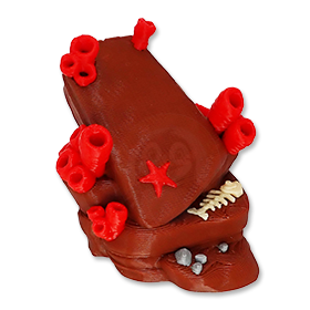 Stojan ke kostře Mosasaura