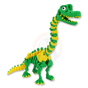 Kostra Brachiosaura s očima