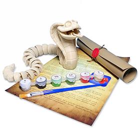 Kobra - Kreativní 3D Omalovánka