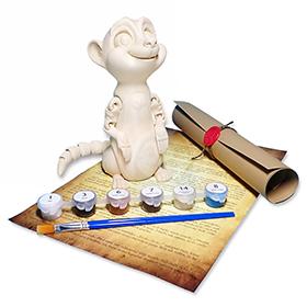 Surikata - Kreativní 3D Omalovánka