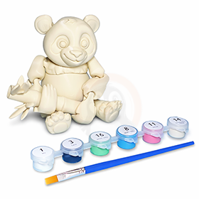 Panda - Kreativní 3D Omalovánka