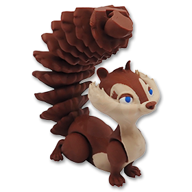 Veverka s dlouhým ocasem