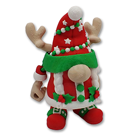 Vánoční skřítek žena