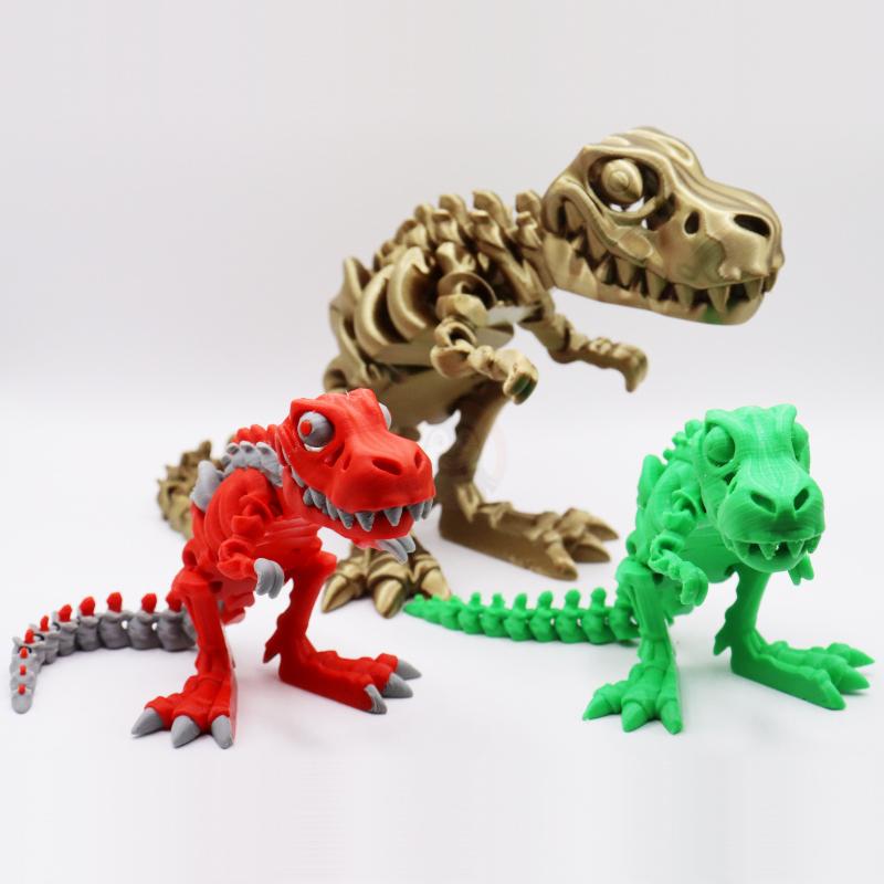 Kostra Tyrannosaura s očima