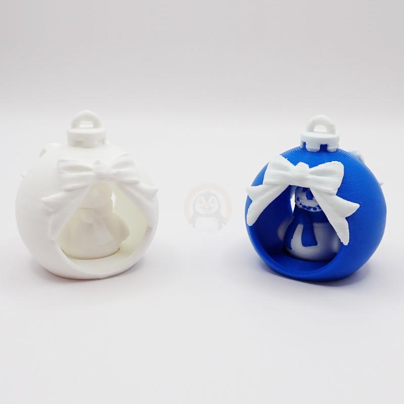 Ozdoba na tužku Sněhulák