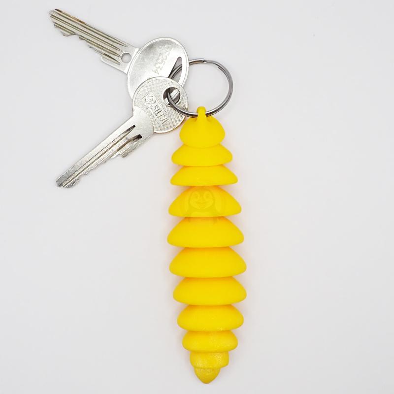 Přívěsek na klíče Veverčí ocas bez srsti