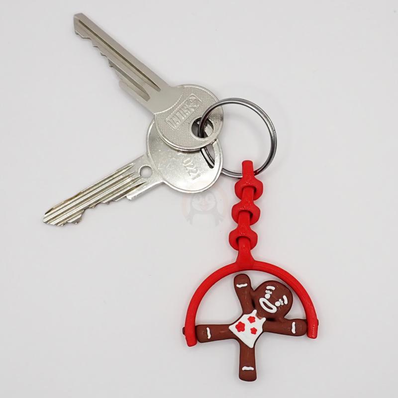Přívěsek na klíče Perníček holka