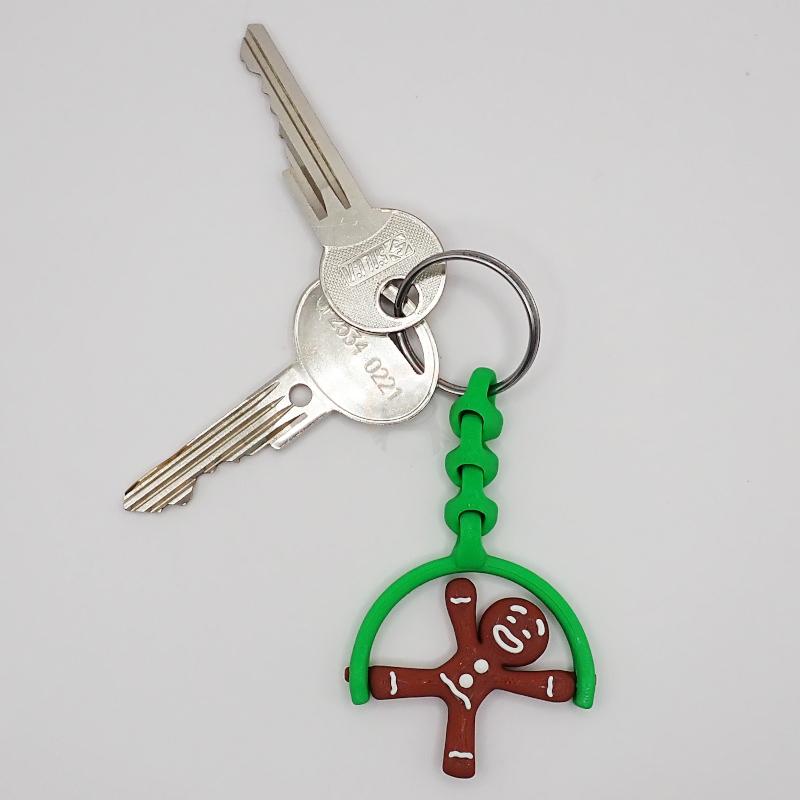 Přívěsek na klíče Perníček kluk