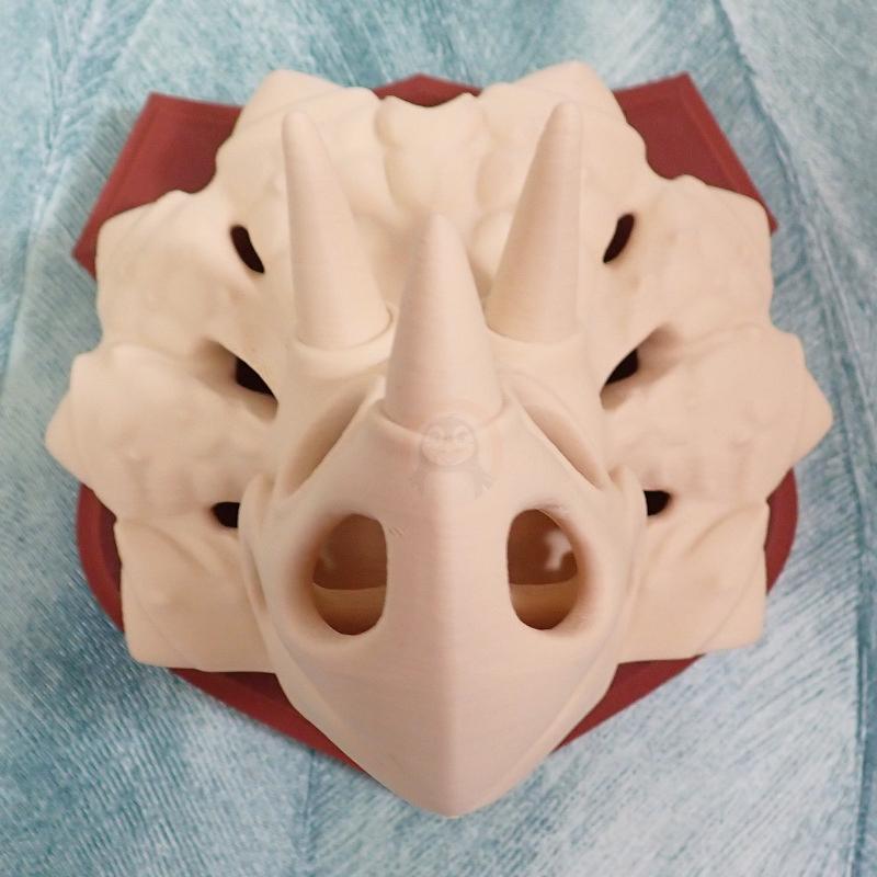 Dekorace na zeď Triceratops