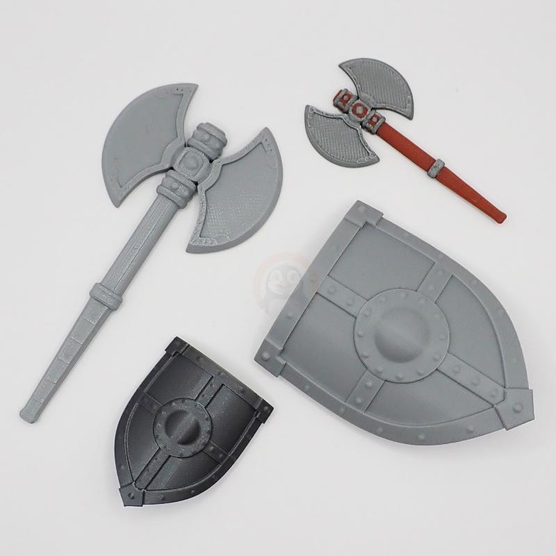 Sekera a Štít pro skřítka Vikinga