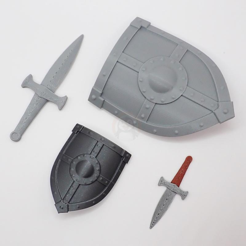 Meč a Štít pro skřítka Vikinga