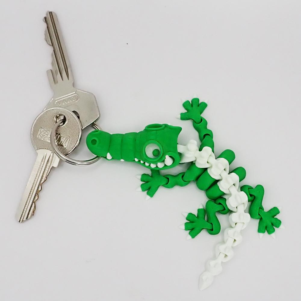 Přívěsek na klíče Krokodýl