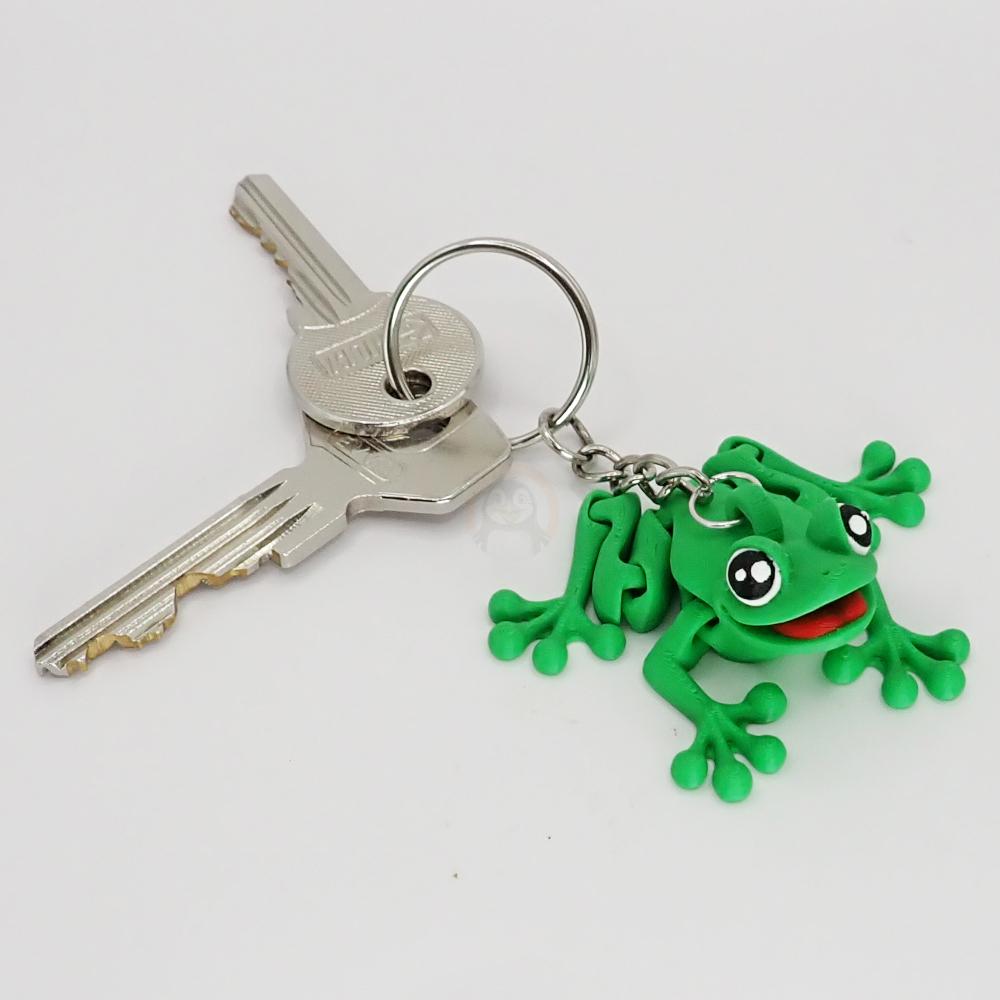 Přívěsek na klíče Žabička