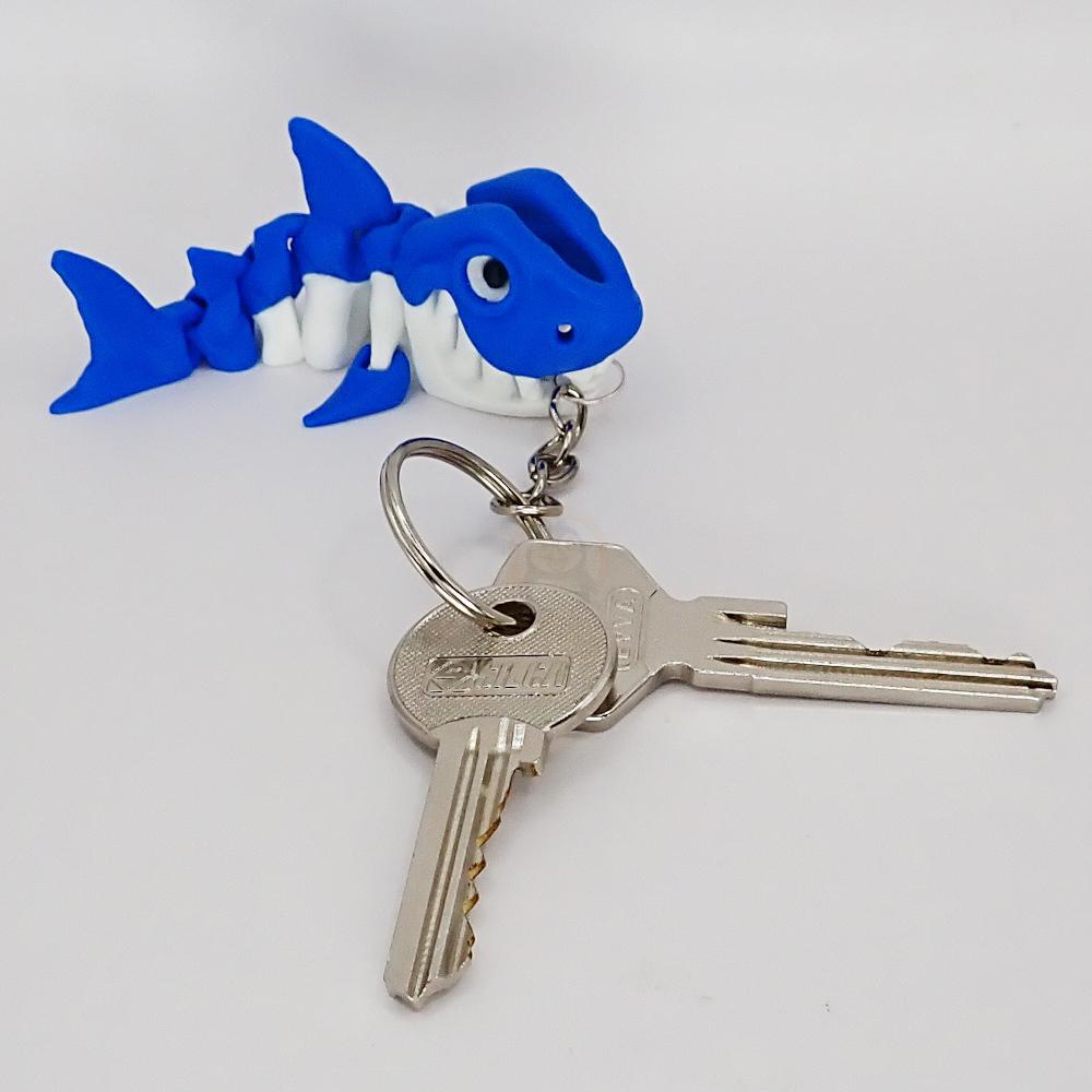 Přívěsek na klíče Žralok kostlivec