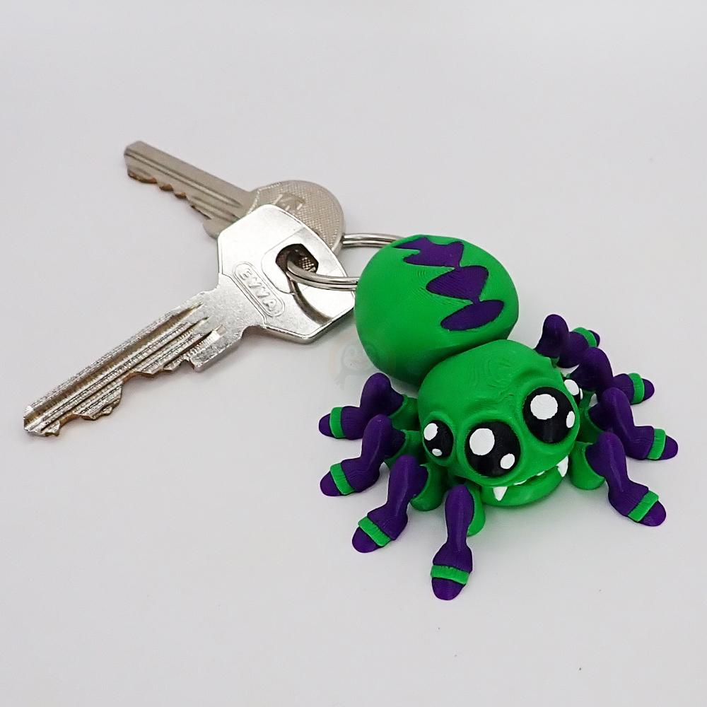 Přívěsek na klíče Pavouk