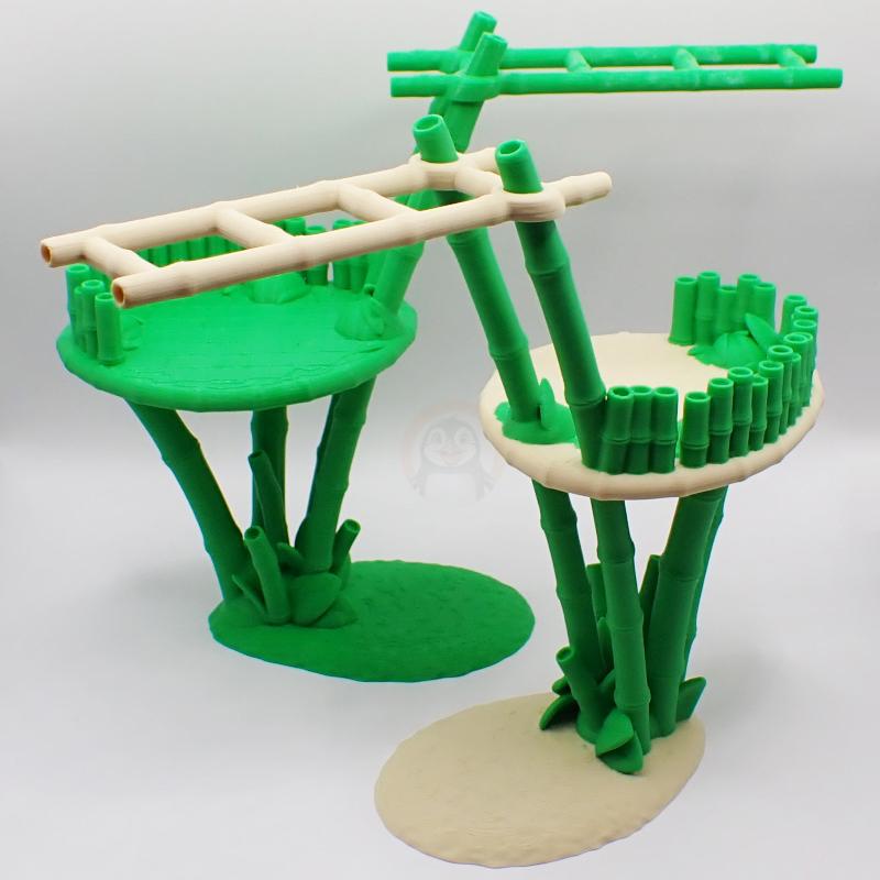 Bambusový stojan pro Pandu