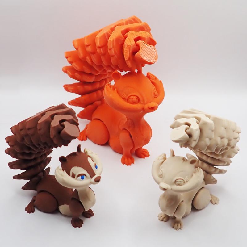 Veverka s dlouhým ocasem