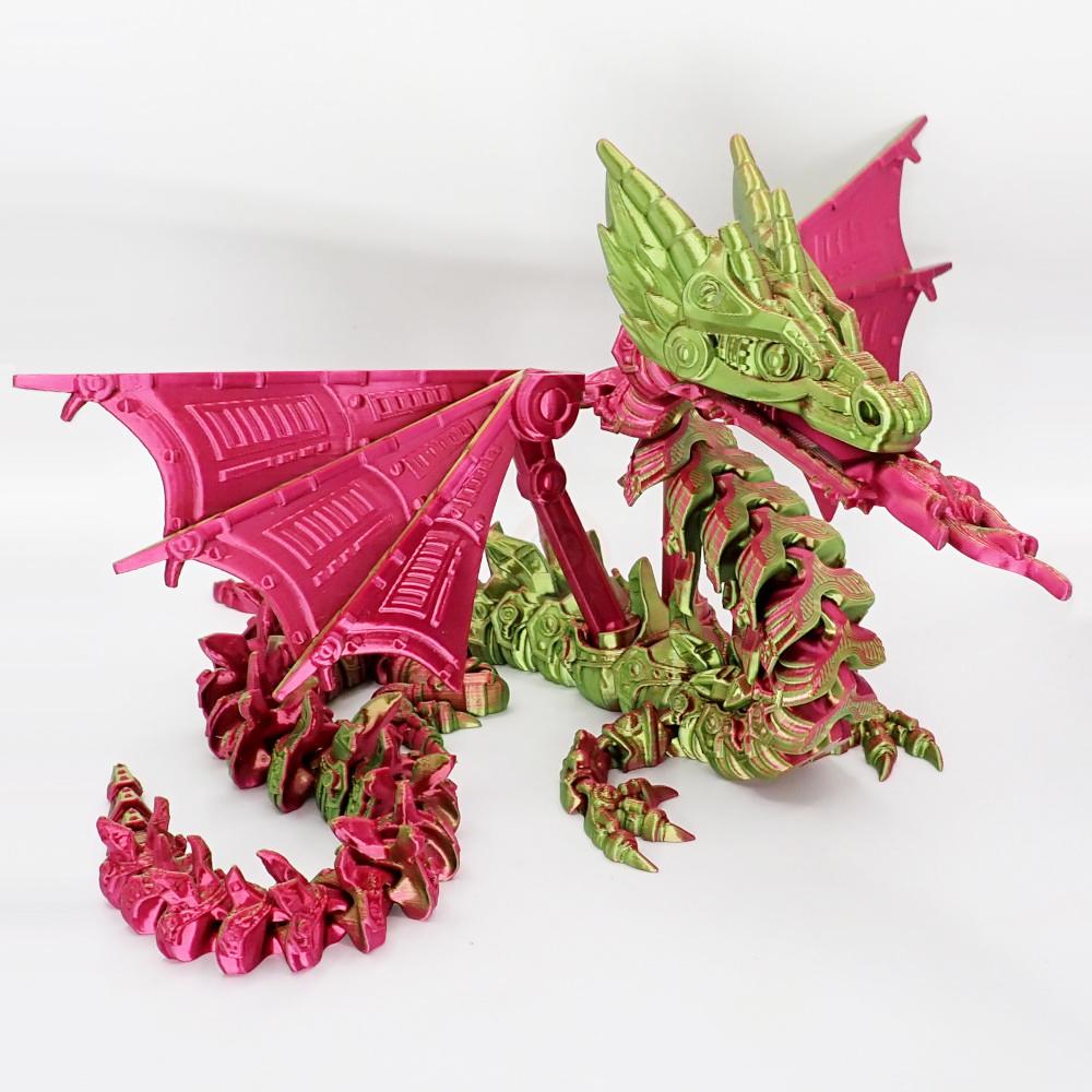 Mechanický Drak s křídly