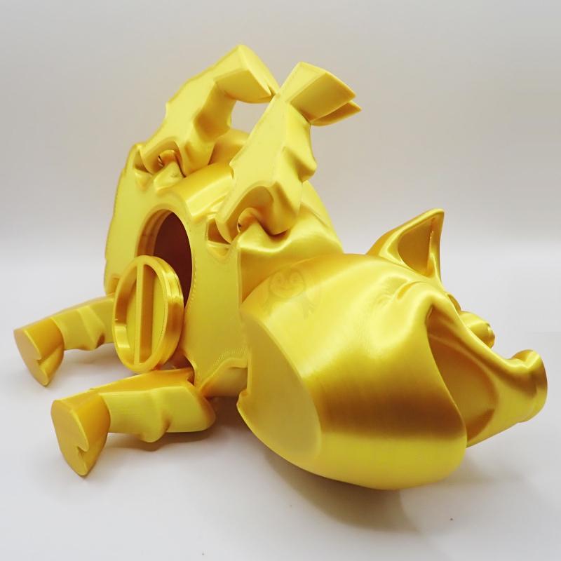 Pokladnička Prasátko se symbolem Dolaru