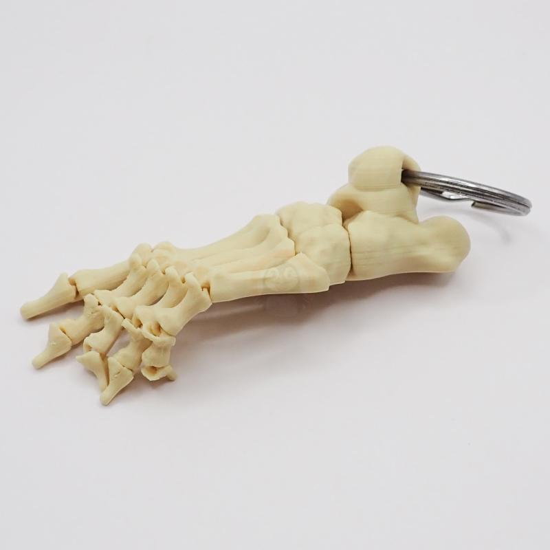 Přívěsek na Klíče Noha Kostlivce levá