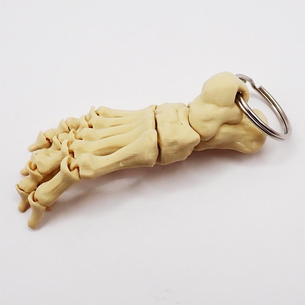 Přívěsek na Klíče Noha Kostlivce pravá