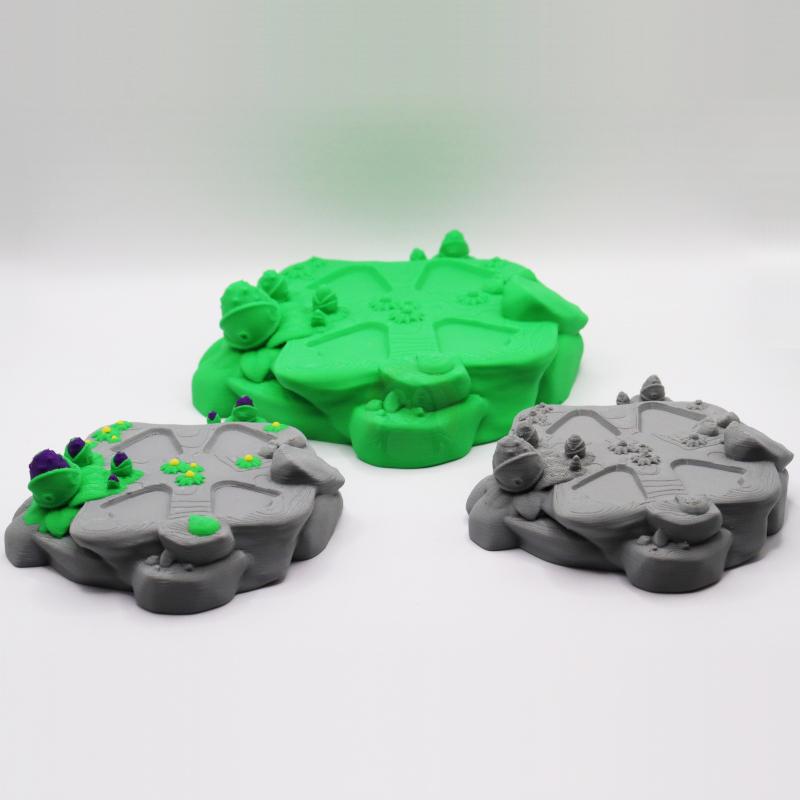 Stojan ke kostře Triceratopse