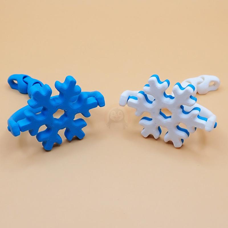 Přívěsek na klíče Vločka