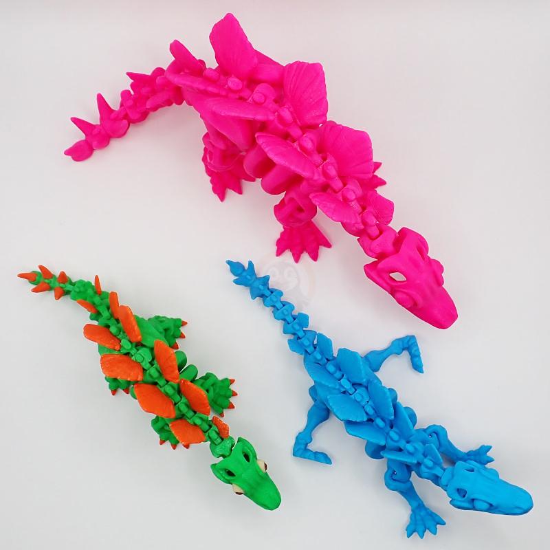 Kostra Stegosaura s očima