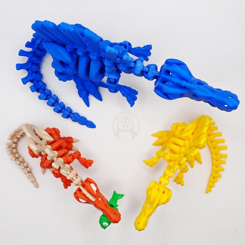 Kostra Spinosaura s očima