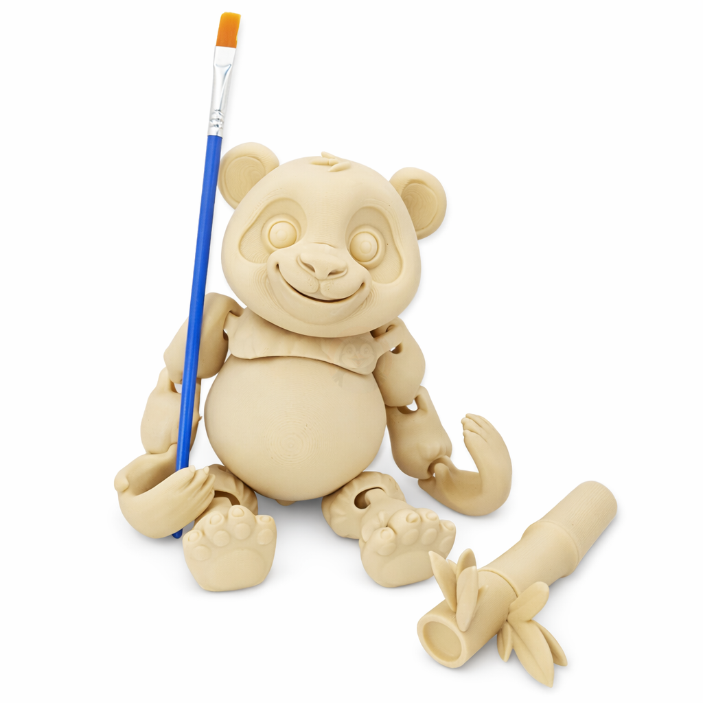 Panda - Kreativní 3D Omalovánka