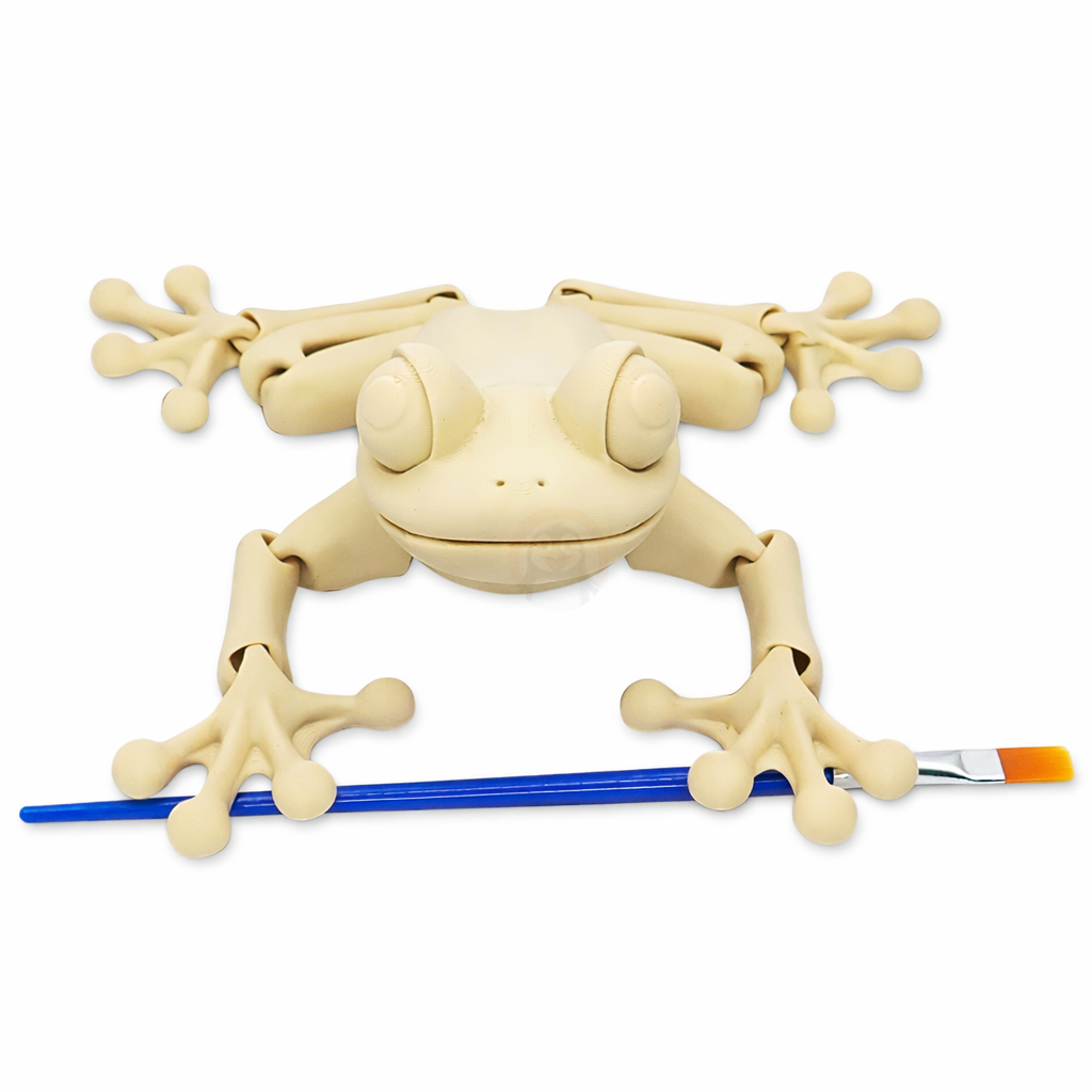 Žabka - Kreativní 3D Omalovánka