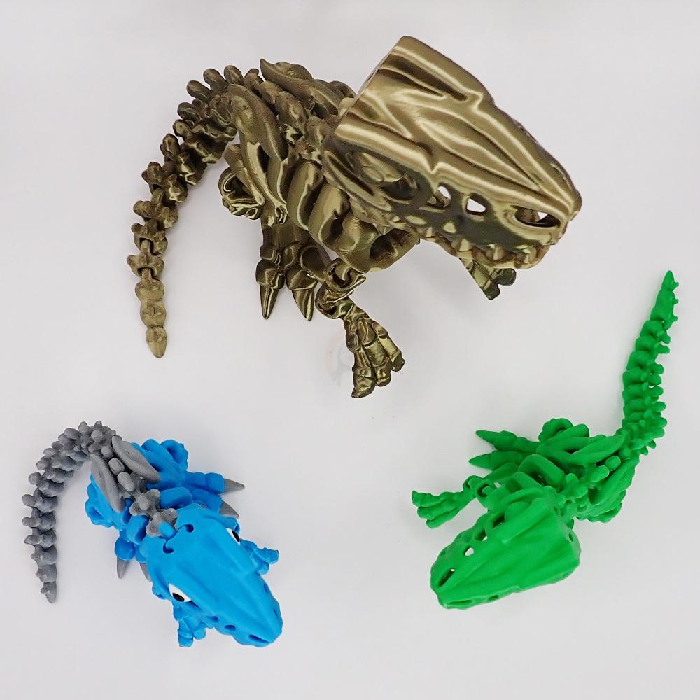 Kostra Raptora s očima