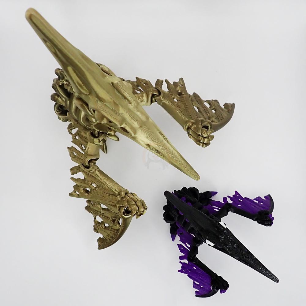 Kostra Pterodaktyla s očima