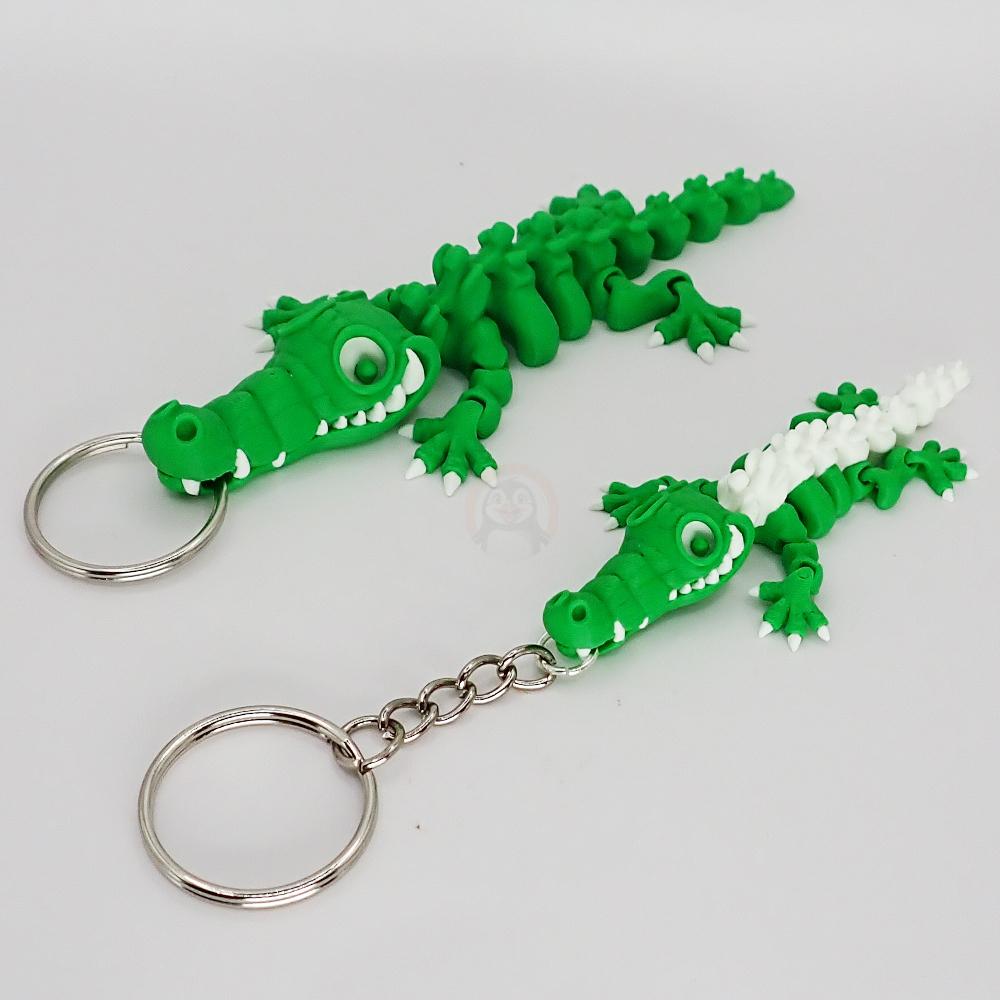 Přívěsek na klíče Krokodýl